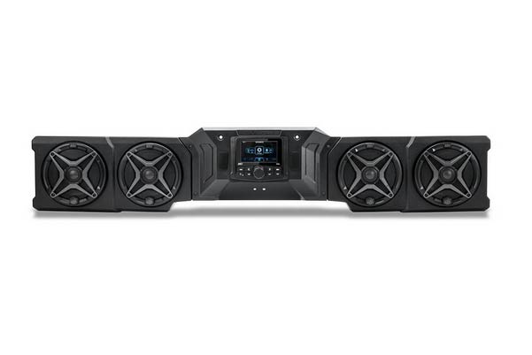  265-WP-DF4A / CanAm Defender | 2018-2026 HD10 & 2026 HD11 | Plug-&-Play 4-Speaker Overhead Sound Bar w/MRB4